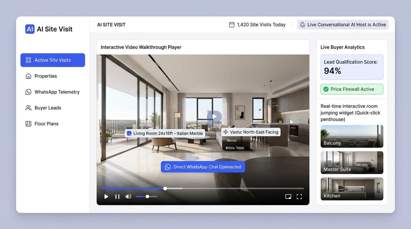 AI SITE VISIT™ Interactive Dashboard